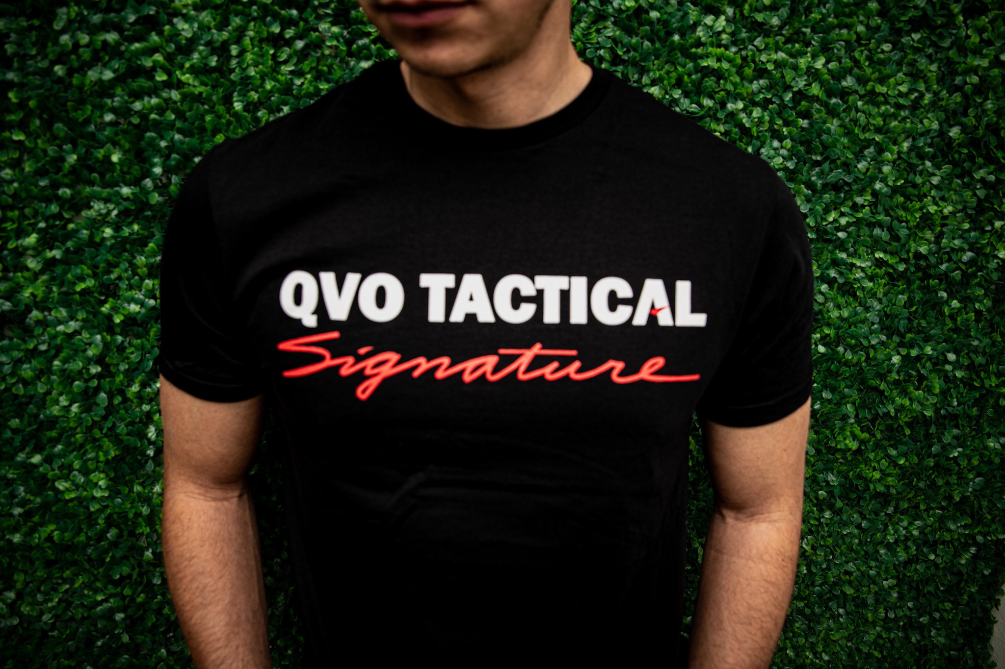 "Signature" Logo T-Shirt - QVO LLC