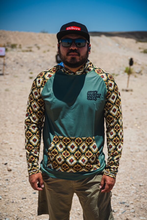 QVO "New Mexico" UPF Hoodie - Image 2
