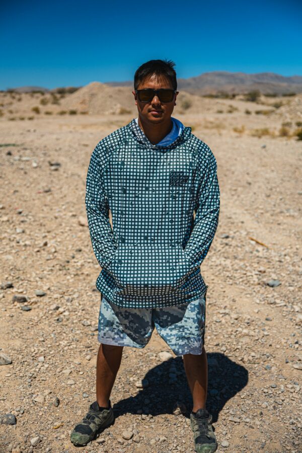 QVO "DNC Full Camo" UPF Hoodie