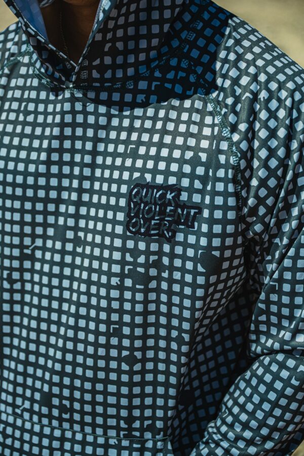 QVO "DNC Full Camo" UPF Hoodie - Image 5