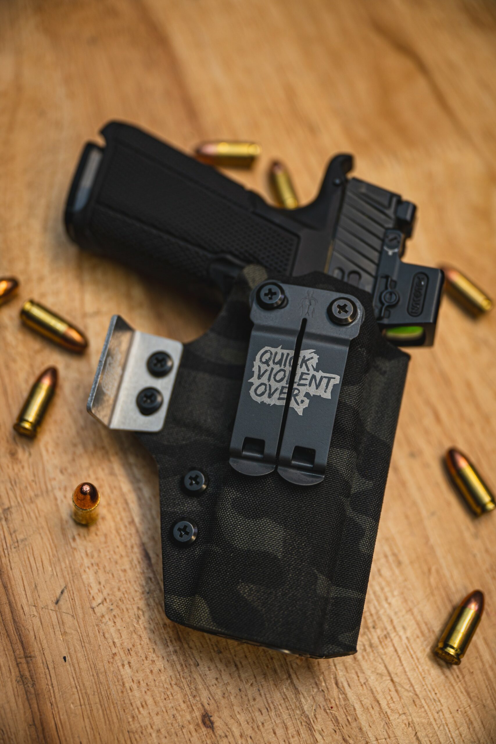 Icarus Precision 311 "More Discreet" IWB Holster - RH OD Green - Image 5