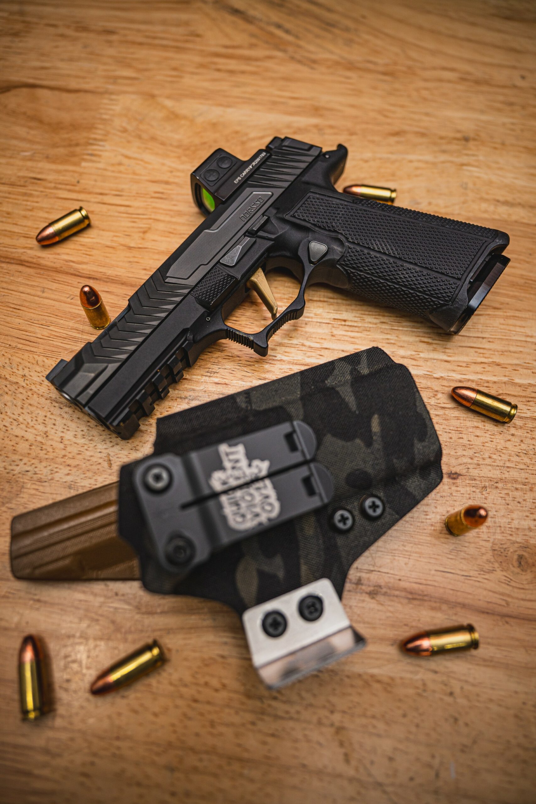 Icarus Precision 311 "More Discreet" IWB Holster - RH Coyote Brown - Image 2